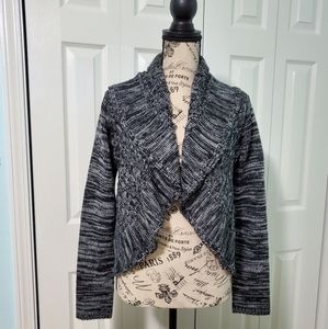 Black and white cardigan